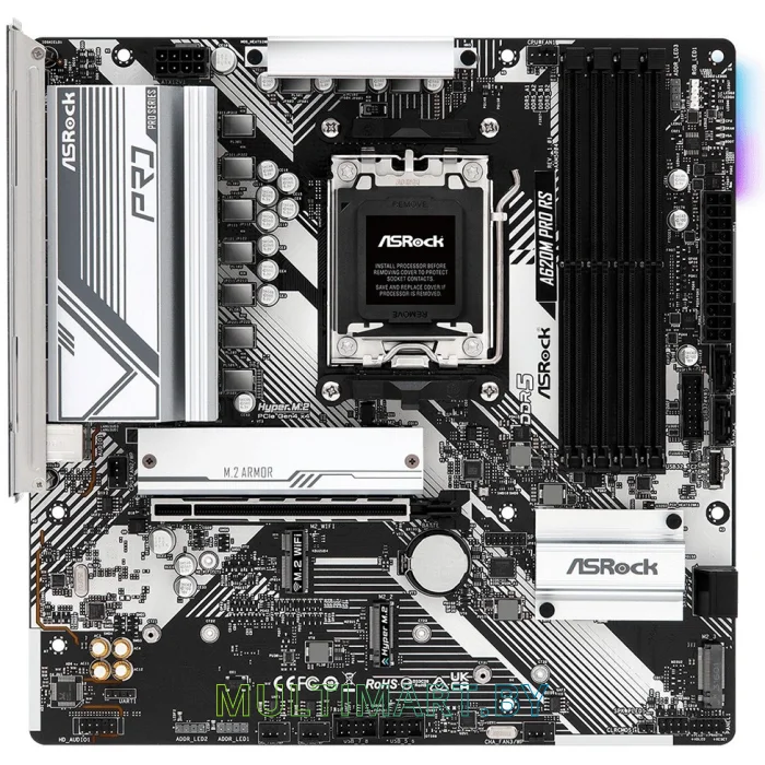 Материнская плата ASRock A620M Pro RS